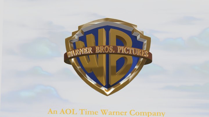 Warner Bros_ Pictures logo (2001-2003) Remake (F 3D Model