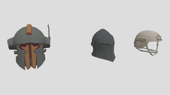 Star Wars Helmet, Medieval Helmet, Ops Core FAST 3D Model