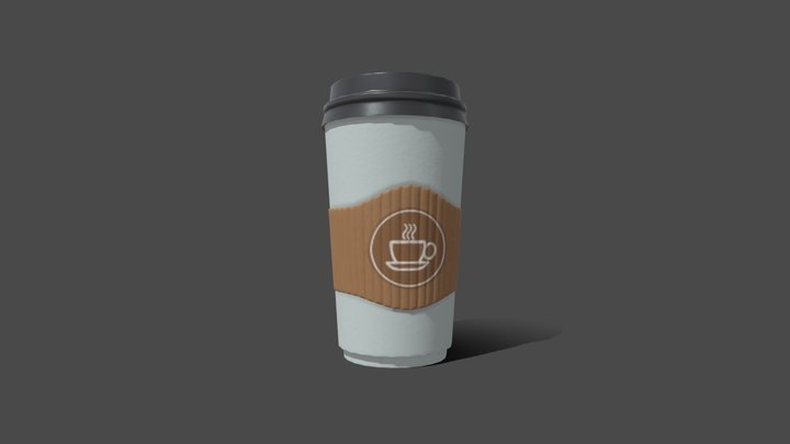 Cap of coffee 3D Model