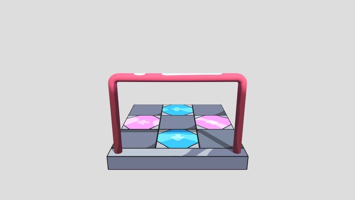 Kapi DDR Pad 3D Model