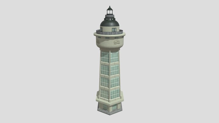 Kbely Water Tower 3D Model