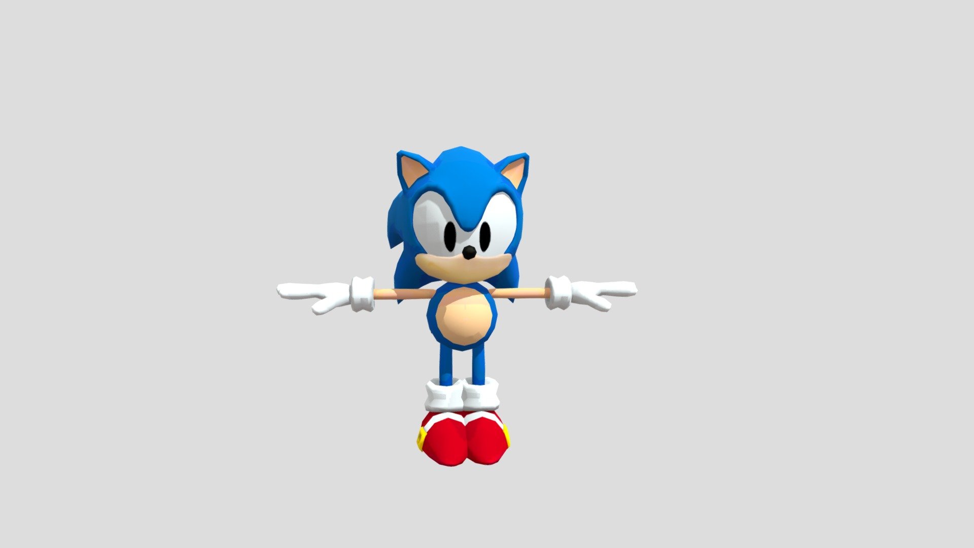 Classic Sonic 3D Adventure - Physics Game by juniortennis7