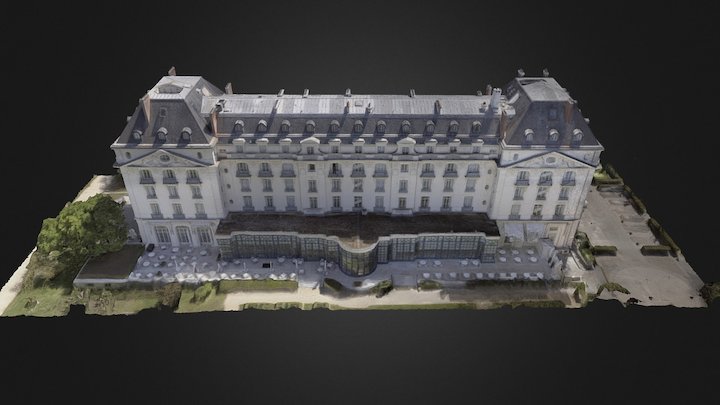 Trianon Palace 3D Model
