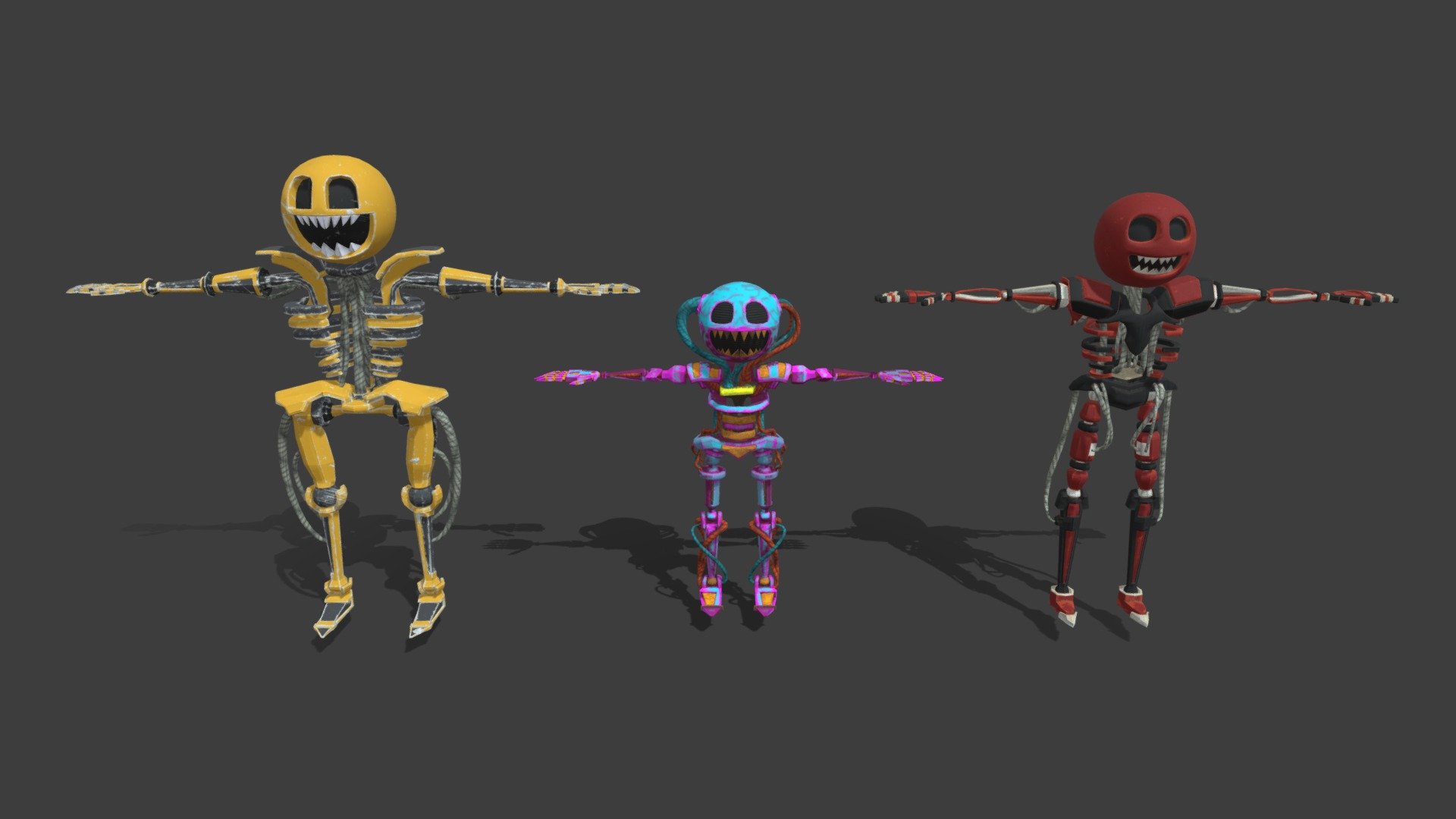 droids.1 - Buy Royalty Free 3D model by GraffitiKids on wax (GKiD ...