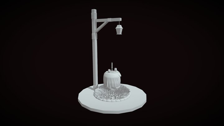 Barrel Yeva Spivak 3D Model