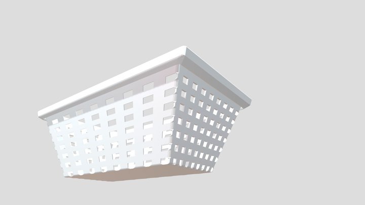 Laundry Basket 3D Model