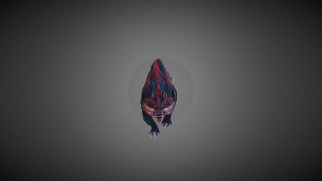 summon Wolf 3D Model
