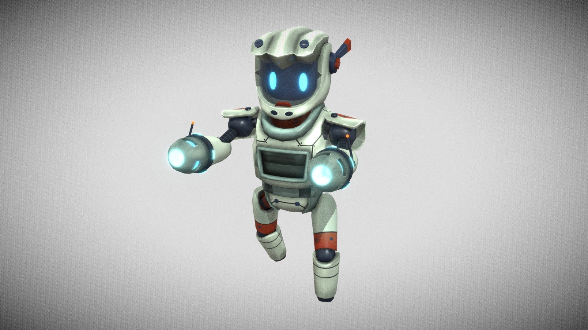 Robot for my game - 3D model by IagoLunardy [be26c43] - Sketchfab