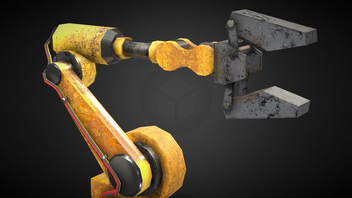 Industrial Manipulator 3D Model