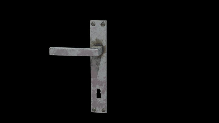 door handle HP 3D Model