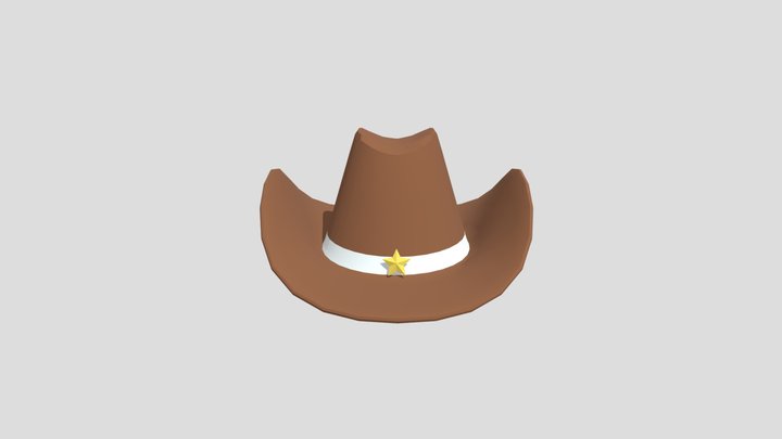 Cowboy Hat 3D Model