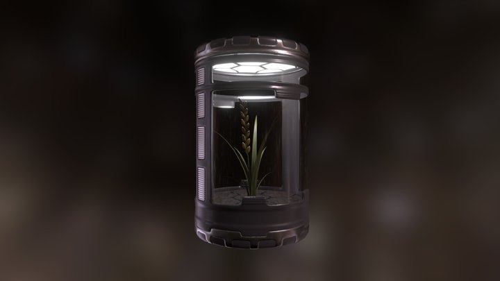Micro-biosphere 3D Model