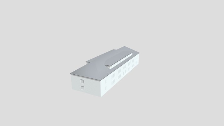Bergen Belsen Garrison Building (Type 2) 3D Model