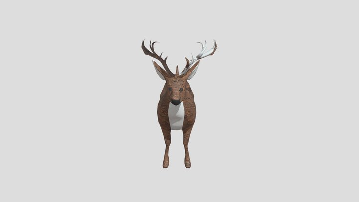 deer 65110314 Intiporn Kaewchana 3D Model