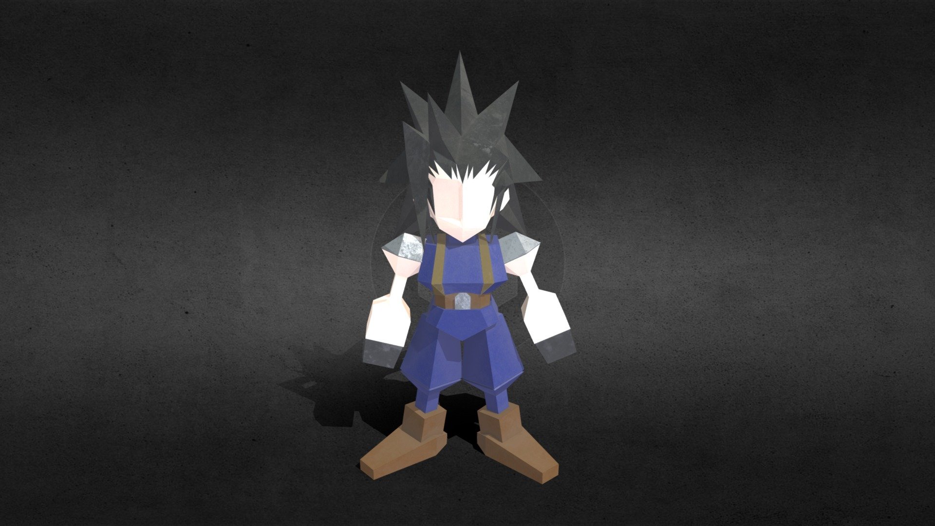 Zack Fair Final Fantasy VII Original 3D Model By Jordillobre Be299bc   291b1e54f6834f04aa3dafe2d74cf73f 