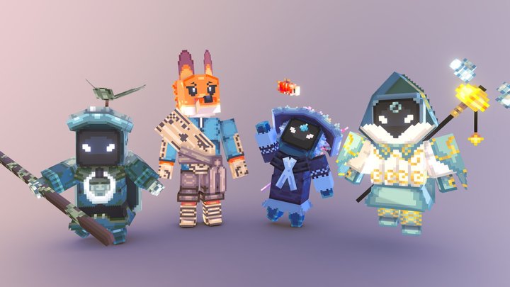 F Npc Showcase1 3D Model