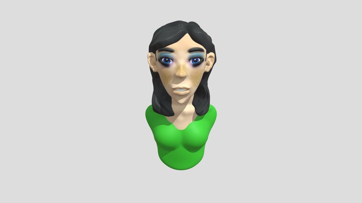 Z Brush Woman 3D Model