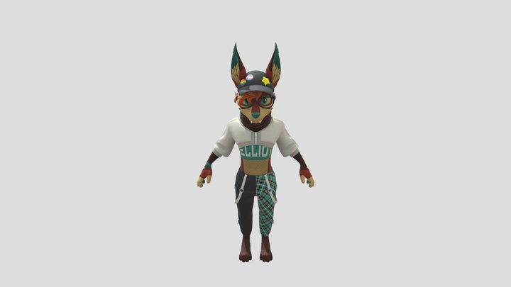 Elliot - Fursona 3D Model 3D Model