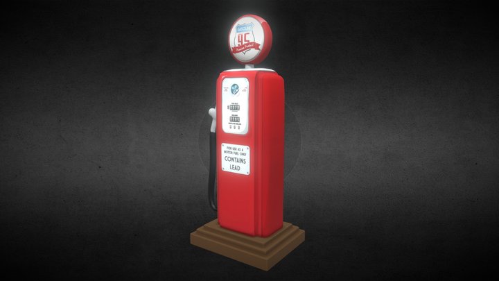 GasPump 3D Model
