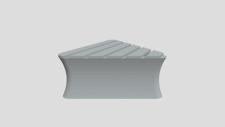 Вазон 2 3D Model