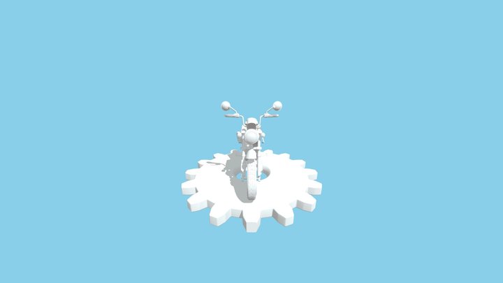 motorcycle-sketchfab 3D Model