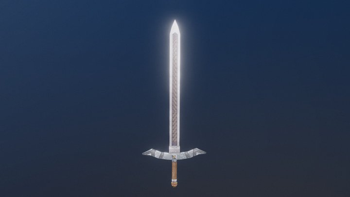 [Trabalho] Espada Unicap 3D Model