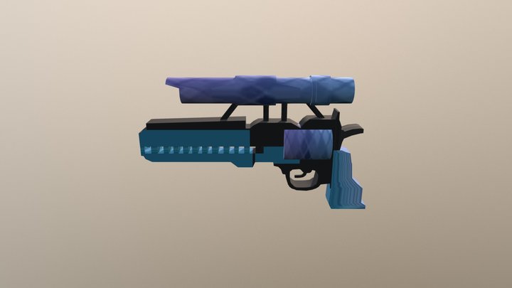 Unreal Weapon 3D Model