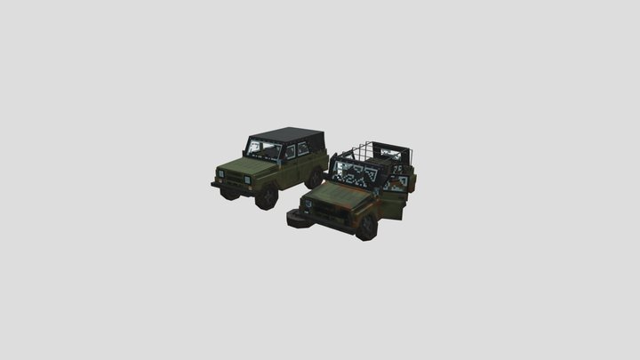 UAZ 469 3D Model