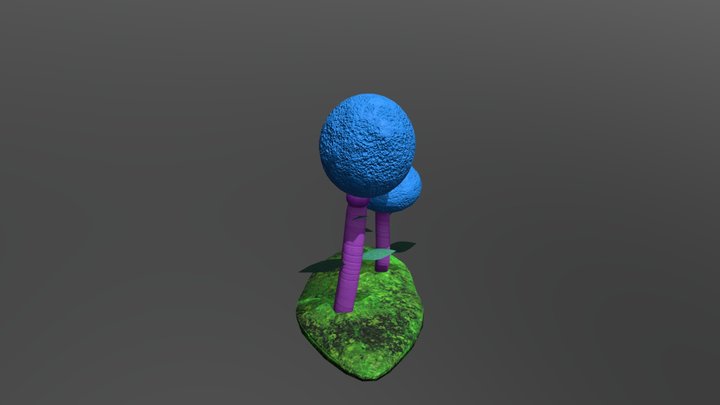 Space Fungus PLant 2 3D Model