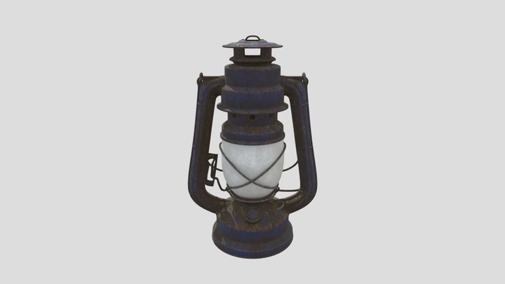 Substance Painter Lantern Tutorial 3D Model