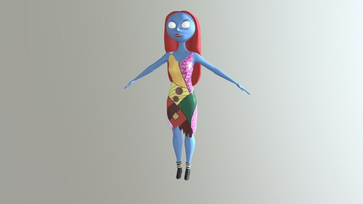 Sally - Nightmare Before Christmas 3D Model