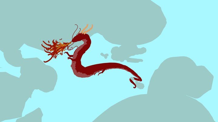 Dragon Fella - Quill 3D Model