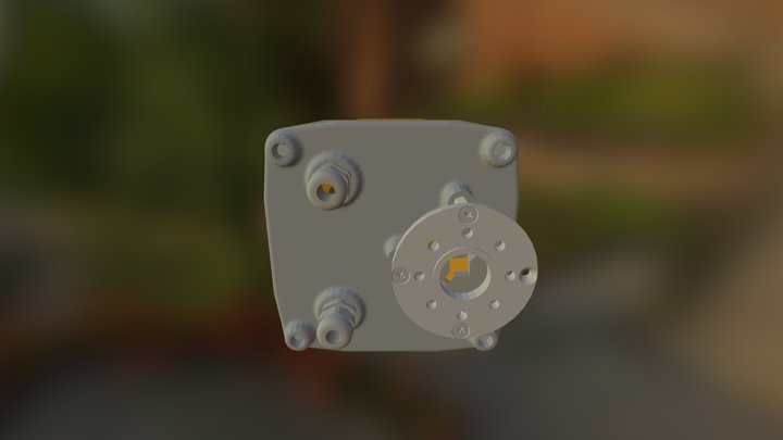 KP MINI - Part-turn actuator 3D Model