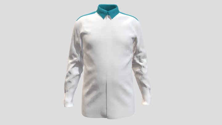 Male shirt 3D Model