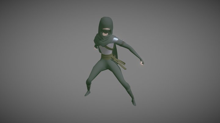Lowpoly Dude 3D Model