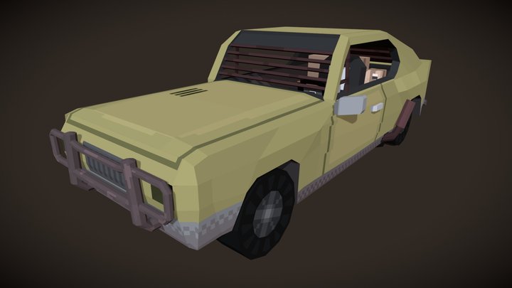 Derby car 3D Model