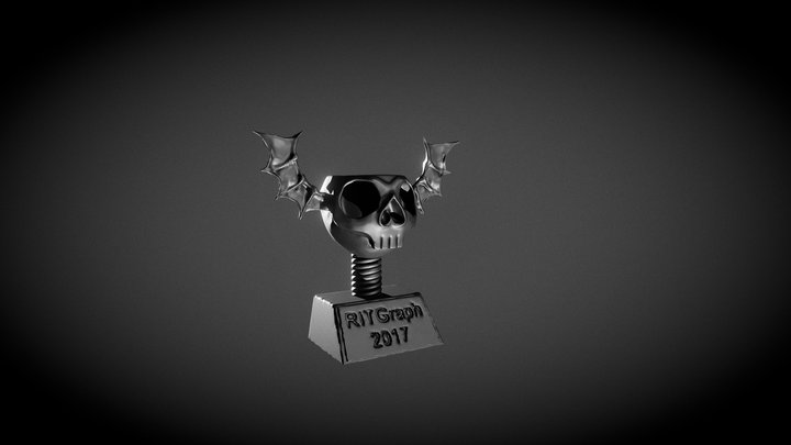 RITGraph: "Make Your Own Monster" Trophy 3D Model