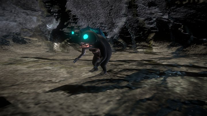 Murgl Creature of the Depths 3D Model