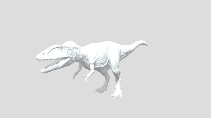 Female Carcharodontosaurus (Adult) 3D Model