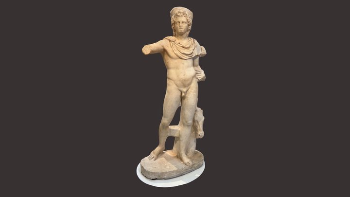 Celestial God or Hero 3D Model