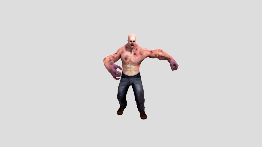 Muscled Mutant ALL ANIMS