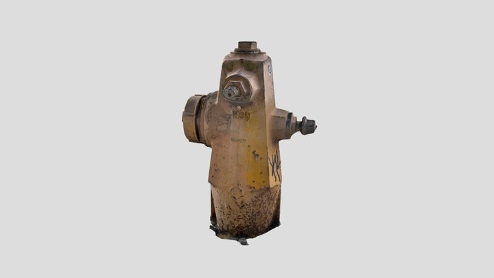 Fire Hydrant 3D Model