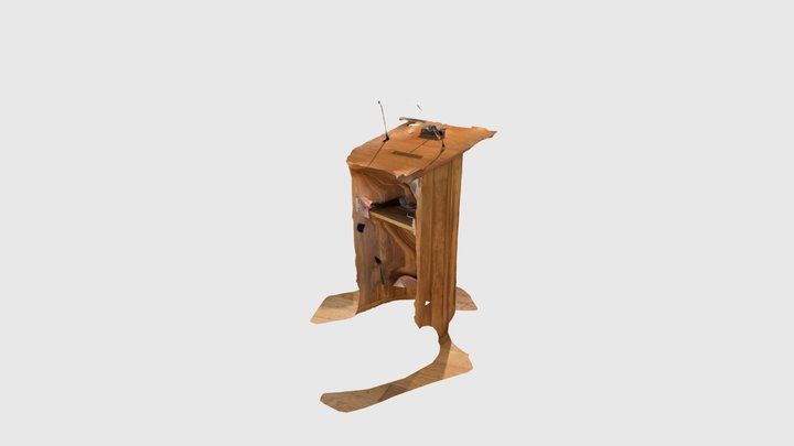 Speakersbooth 3D Model