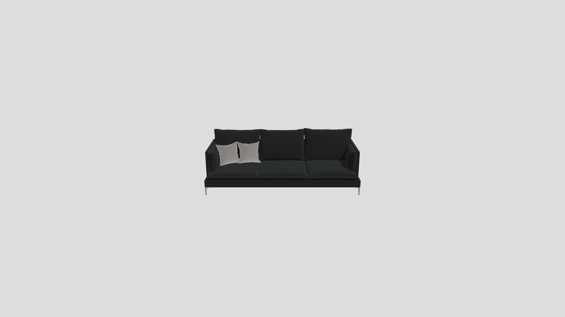 High Poly Sofa Blend