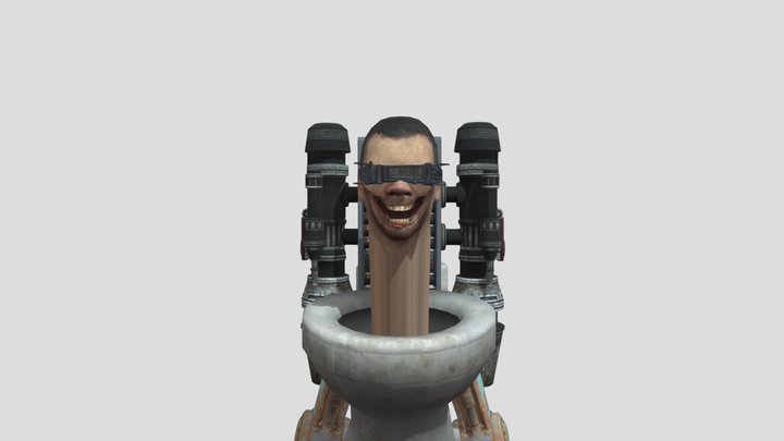 Flying_dual_buzzsaw_skibidi_toilet (epi 47) 3D Model