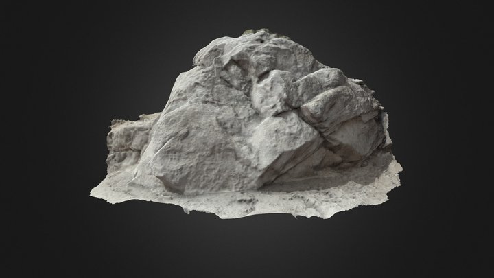 Mountain stone - Raw scann 3D Model