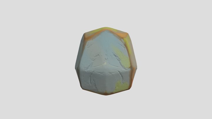 Stylized Stone - 3D Model (Textured) 3D Model