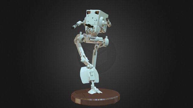 Star wars At-st 3D Model