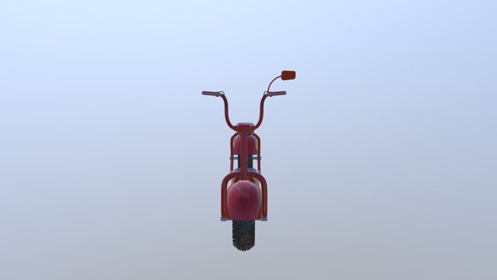 Scooter 2 3D Model