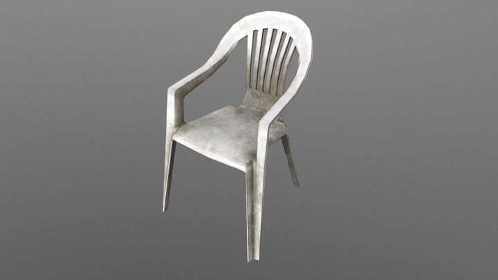 Plastic Chair 3D Model